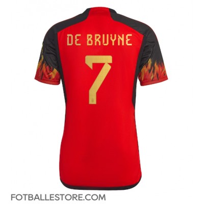 Belgia Kevin De Bruyne #7 Hjemmedrakt VM 2022 Kortermet
